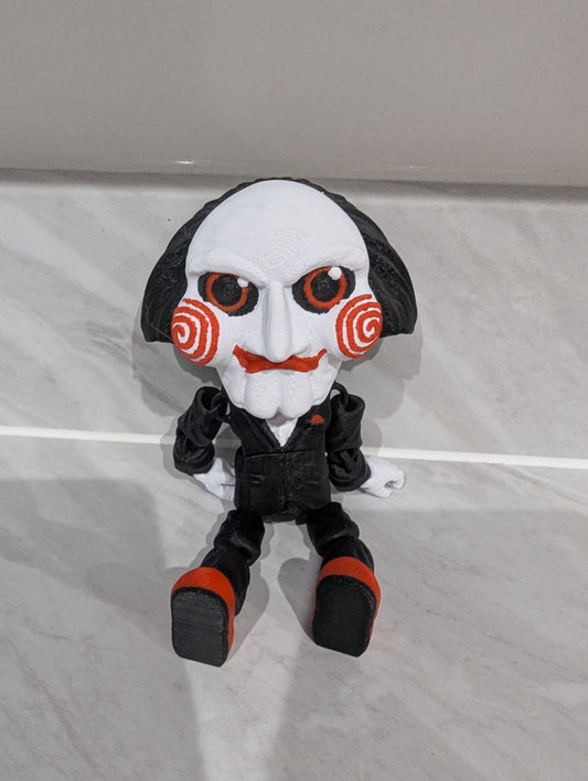 Billy the Puppet (Saw Movie) Flexi Vunk Character.