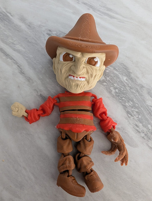 Freddy Krueger Vunk Flexi Character.