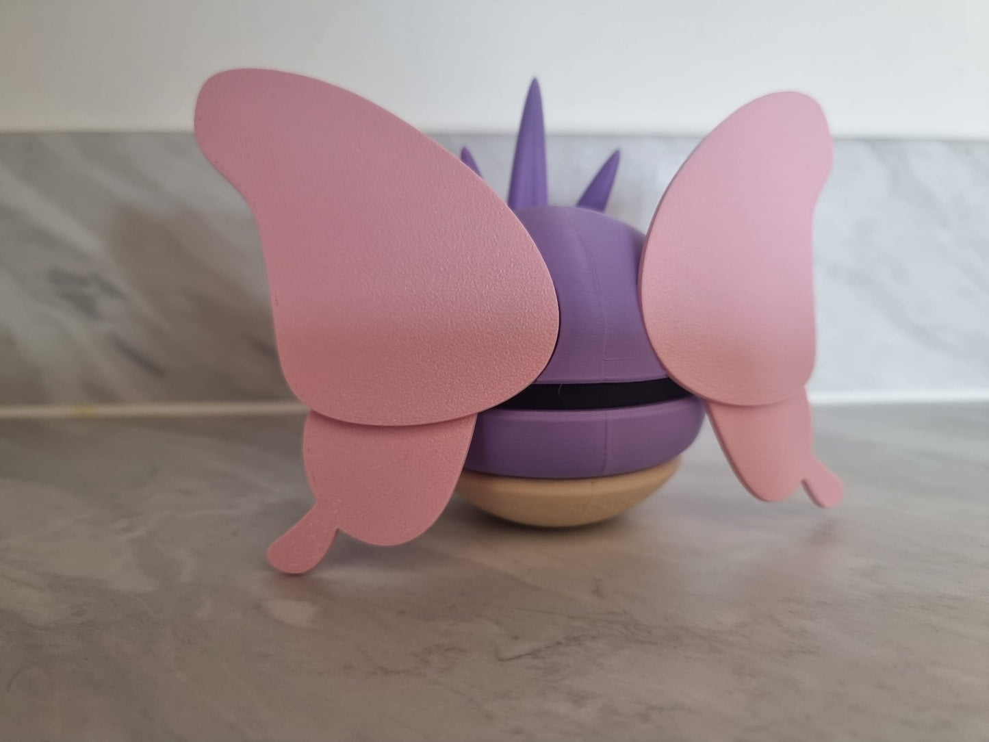 Venomoth inspired Pokemon Pokeball