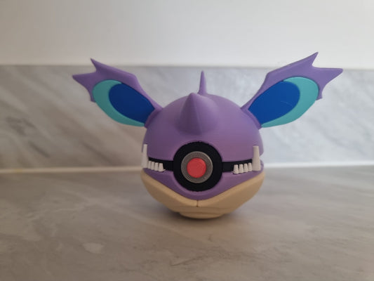 Nidoking inspired Pokemon Pokeball