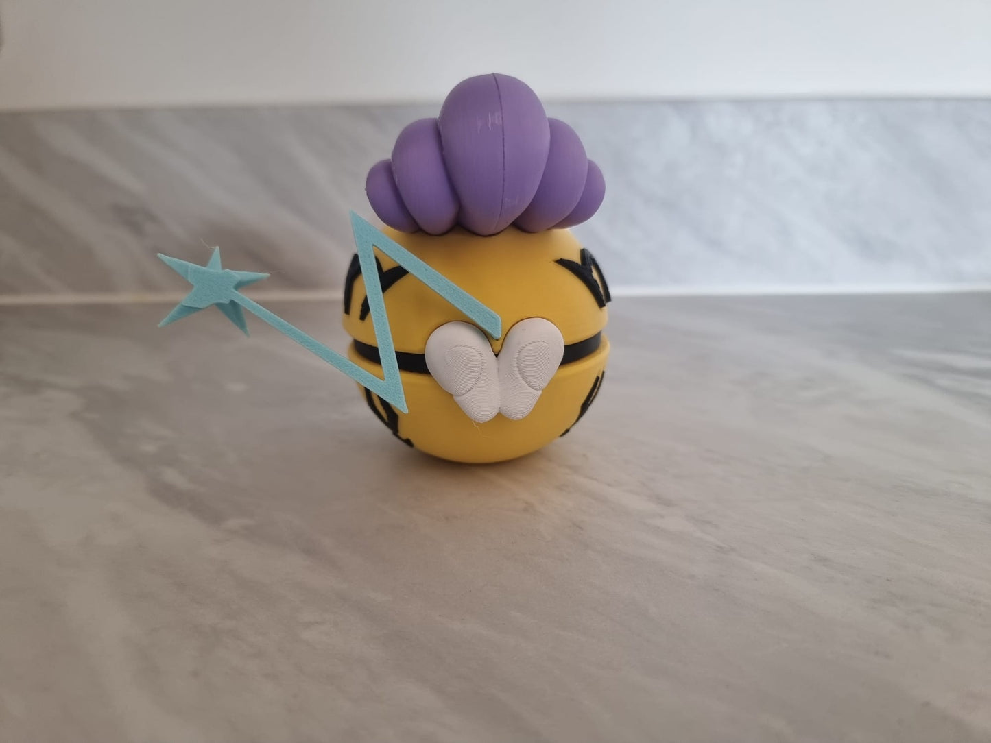 Raikou inspired Pokemon Pokeball