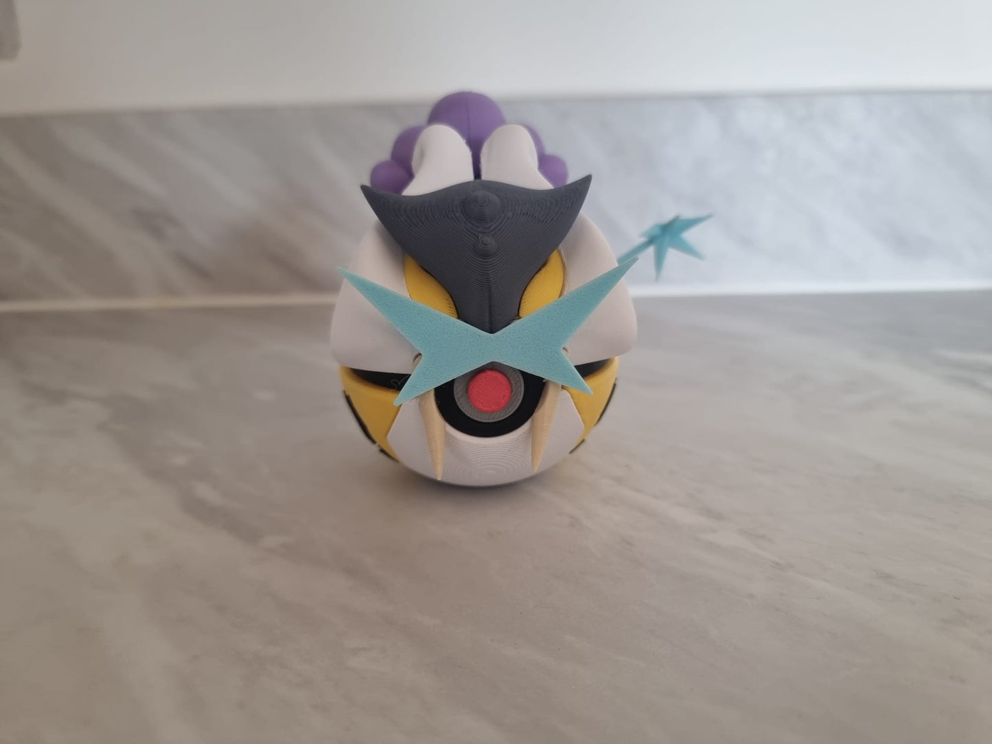 Raikou inspired Pokemon Pokeball