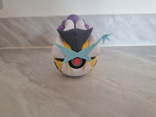 Raikou inspired Pokemon Pokeball
