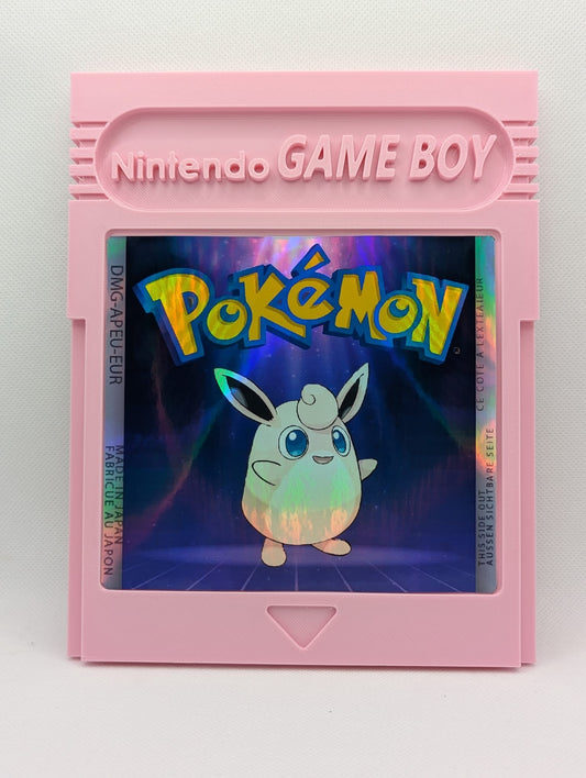 Oversized Wigglytuff Pokemon Cartridge Fanart