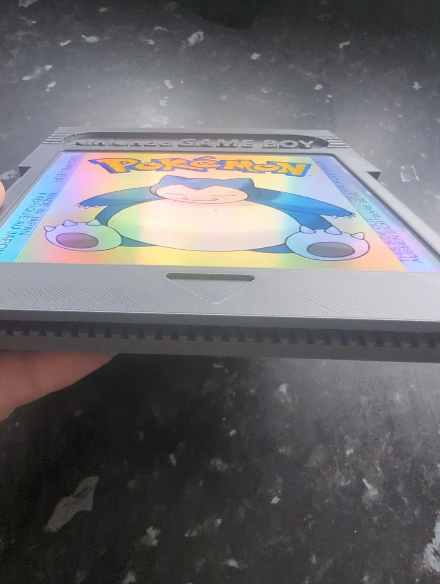 Oversized Snorlax Pokemon Inspired Cartridge Fanart