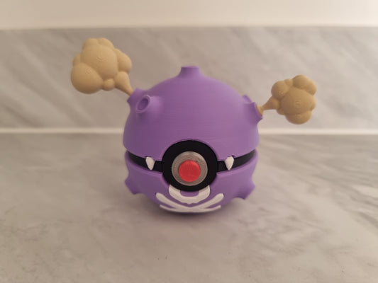 Koffing Inspired Pokemon Pokeball.