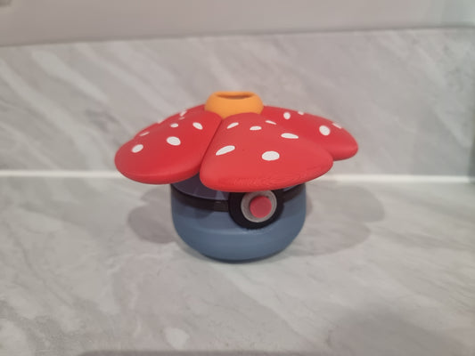 Vileploom Inspired Pokemon Pokeball.