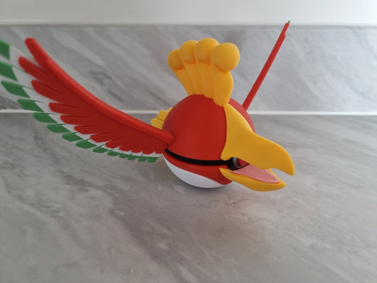 Ho Oh! Inspired Pokemon Pokeball.