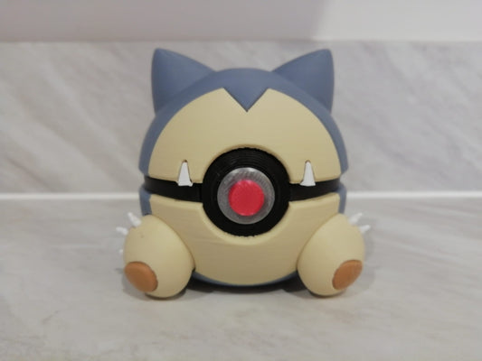 Snorlax inspired Pokemon Pokeball.