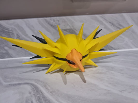Zapdos inspired Pokemon Pokeball.