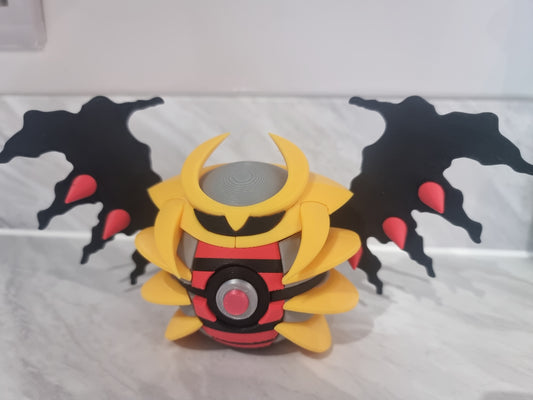 Giratina Inspired Pokemon Pokeball.