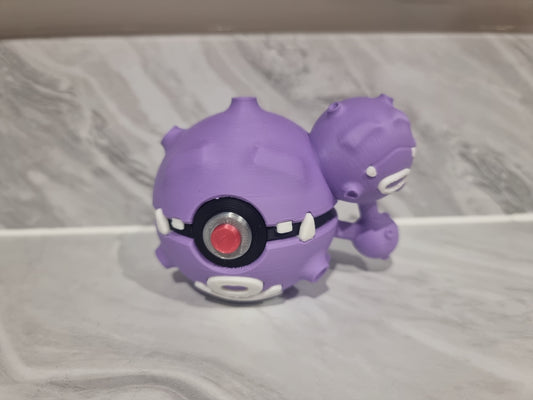 Wheezing inspired Pokemon Pokeball.