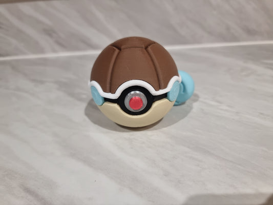 Squirtle Inspired Pokemon Pokeball