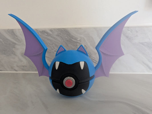 Golbat Inspired Pokemon Pokeball.